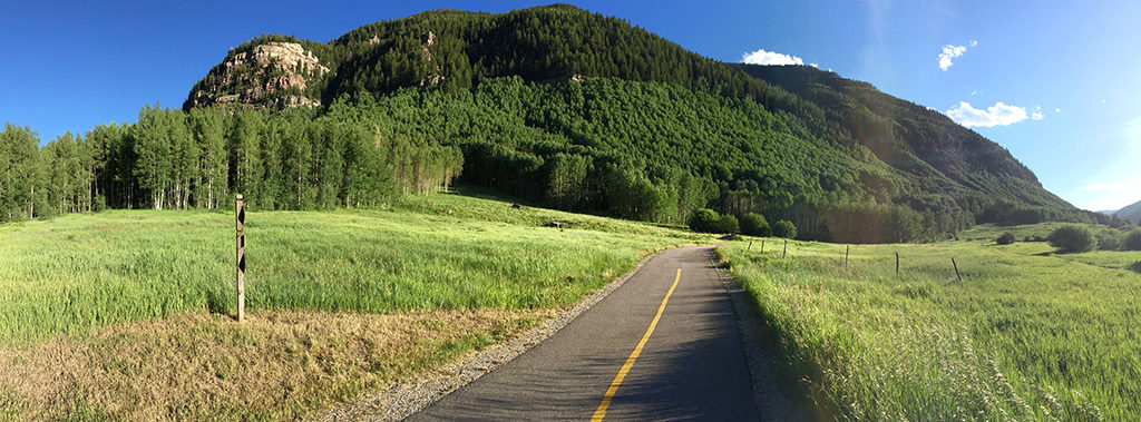 Gore Valley Trail ~ Panoramic Shot