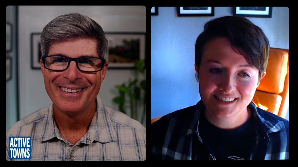 Ep 263 Laura G Mitchell John and Laura smiling