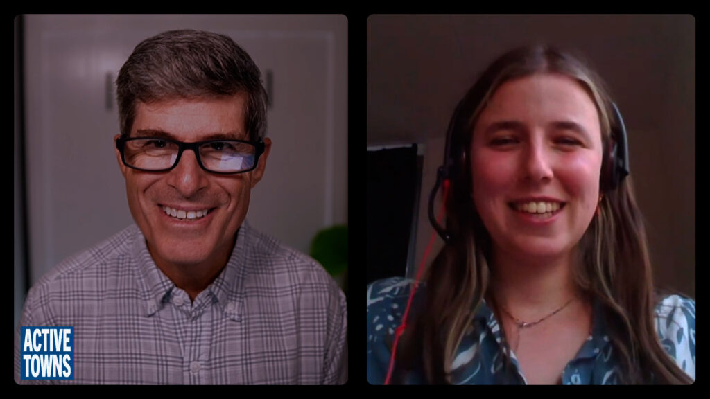 John and Michela smiling