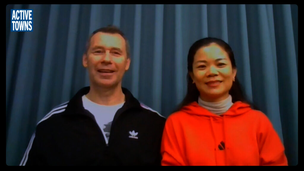 Ep 329 Dieter and Grace recording.00_04_10_10.Still003 Dieter and Gace smiling