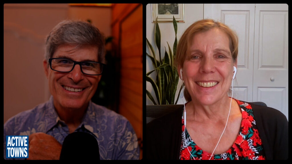 Ep 342 Sara Kirk smiling John and Sara smiling