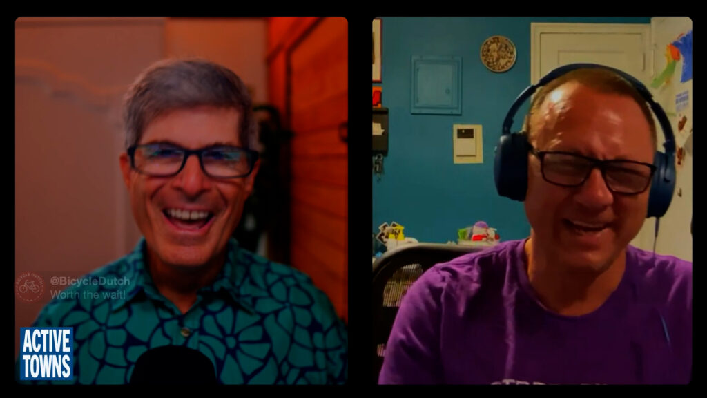 John and Clarence smiling
