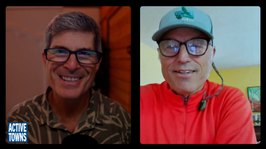 Ep 346 Jim Sayer smiling John & Jim smiling