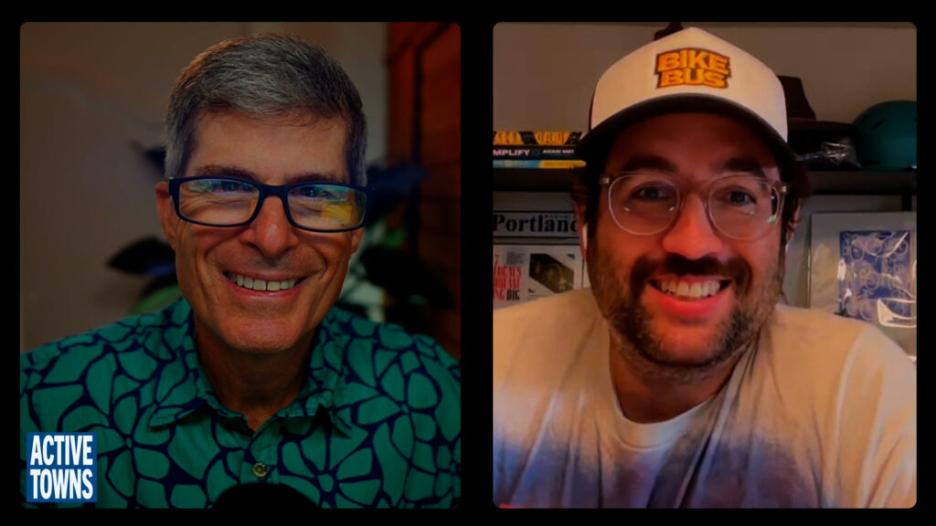 Ep 356 Coach Balto Bike Bus World smiling