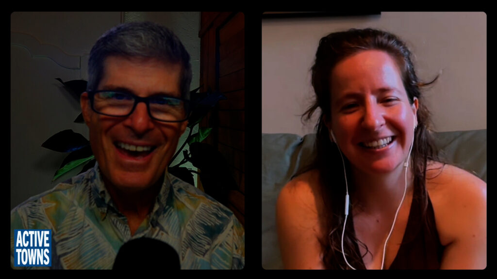 Ep 357 Gemma Smiling John and Gemma smiling